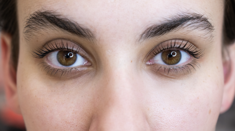 Lash lift and tint